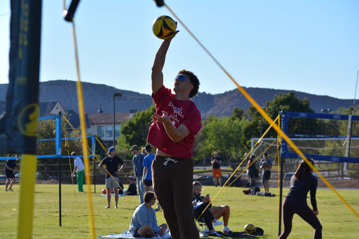 Spike at OVCU tournament