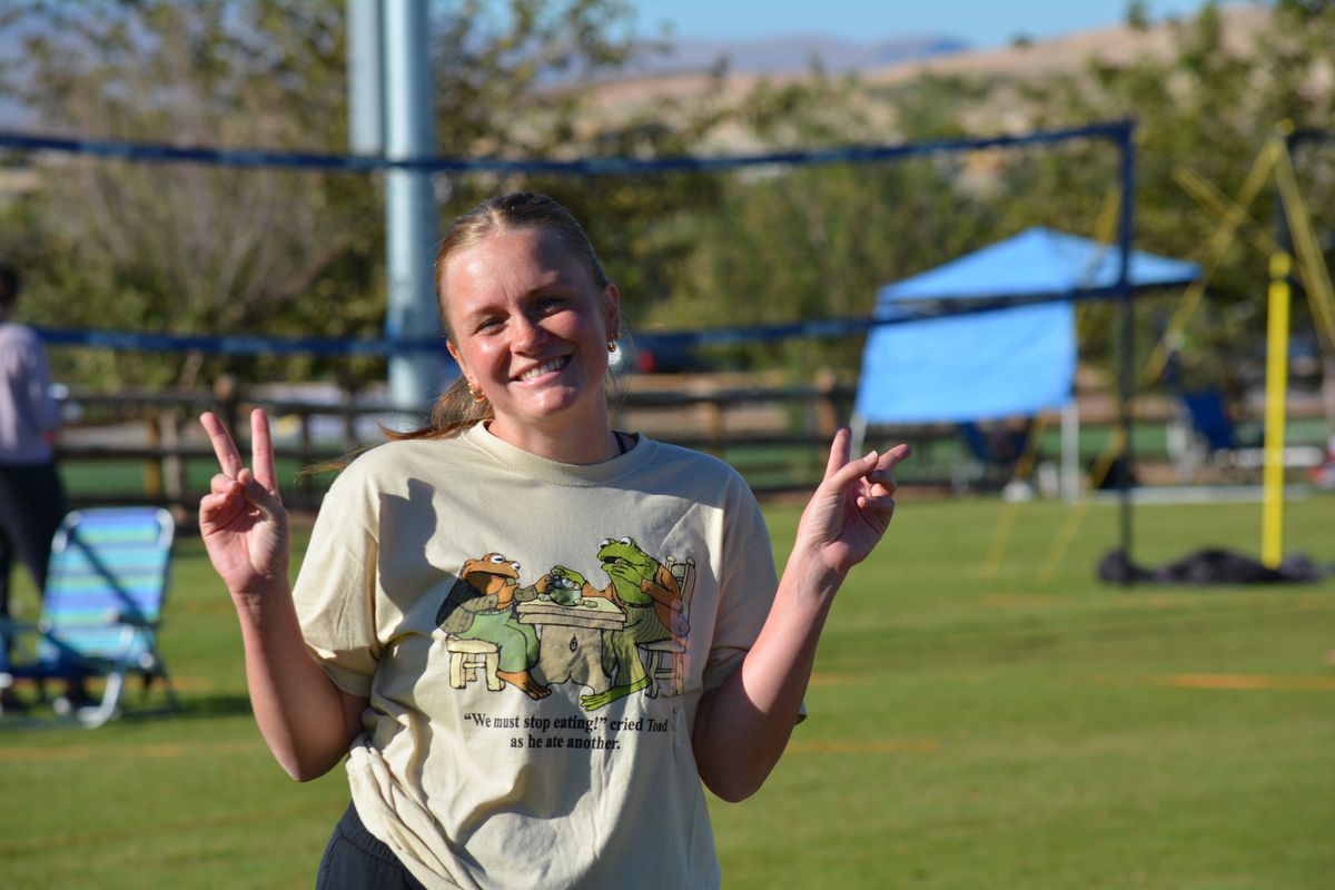 Player posing at OVCU tournament