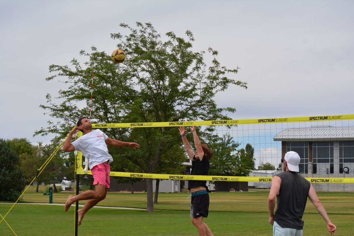 Players on the grass at OVCU